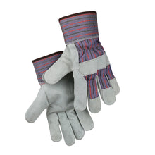 Load image into Gallery viewer, Economy Split Cowhide Palm Leather Work Gloves - Size L