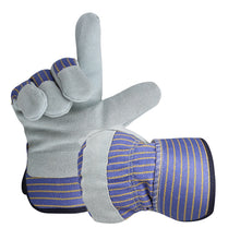 Load image into Gallery viewer, (12 pair pack) of Insulated Premium Grade Split Cowhide Leather Palm Gloves