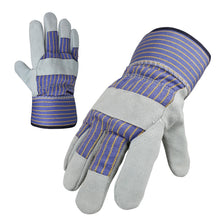 Load image into Gallery viewer, (12 pair pack) of Insulated Premium Grade Split Cowhide Leather Palm Gloves