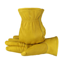 Load image into Gallery viewer, Water Resistant and 100 gram Insulated Genuine Premium Quality Top Grain Cowhide Winter Gloves
