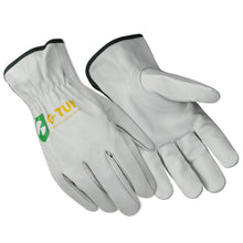 Load image into Gallery viewer, Premium Full Grain Thin Cut Cow Leather Work Gloves - Simple Grey
