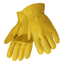 Load image into Gallery viewer, Water Resistant General Purpose Premium 100% Top Grain Cowhide Work Gloves

