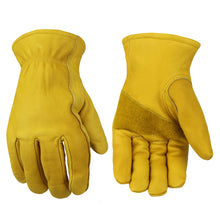 Load image into Gallery viewer, Water Resistant and 100 gram Insulated Genuine Premium Quality Top Grain Cowhide Winter Gloves
